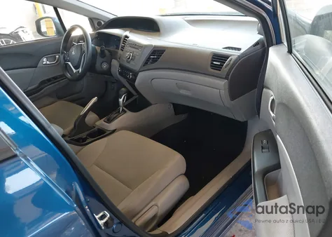 2012 Honda Civic Ex z USA, uszkodzony, nr VIN 19XFB2F88CE339873